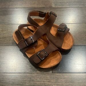 Cardin McCoy leather Kids' Velcro Sandal size 6